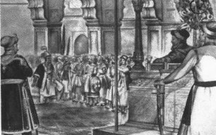 Scene of a Mughul court