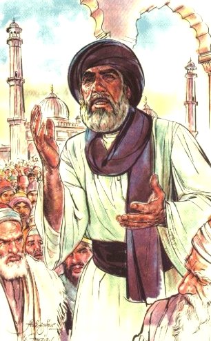 Shah Waliullah (1703-1762), the greatest the ologian of the Subcontinent, in his missionary effort.