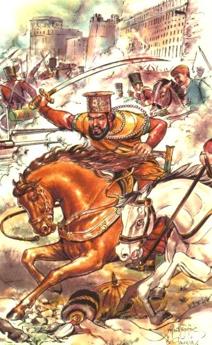 Hosh Mahomed Qambrani, popularly known as Hoshu sindhi, became a legendry figure, because of his unmatched bravery in fighting the British.